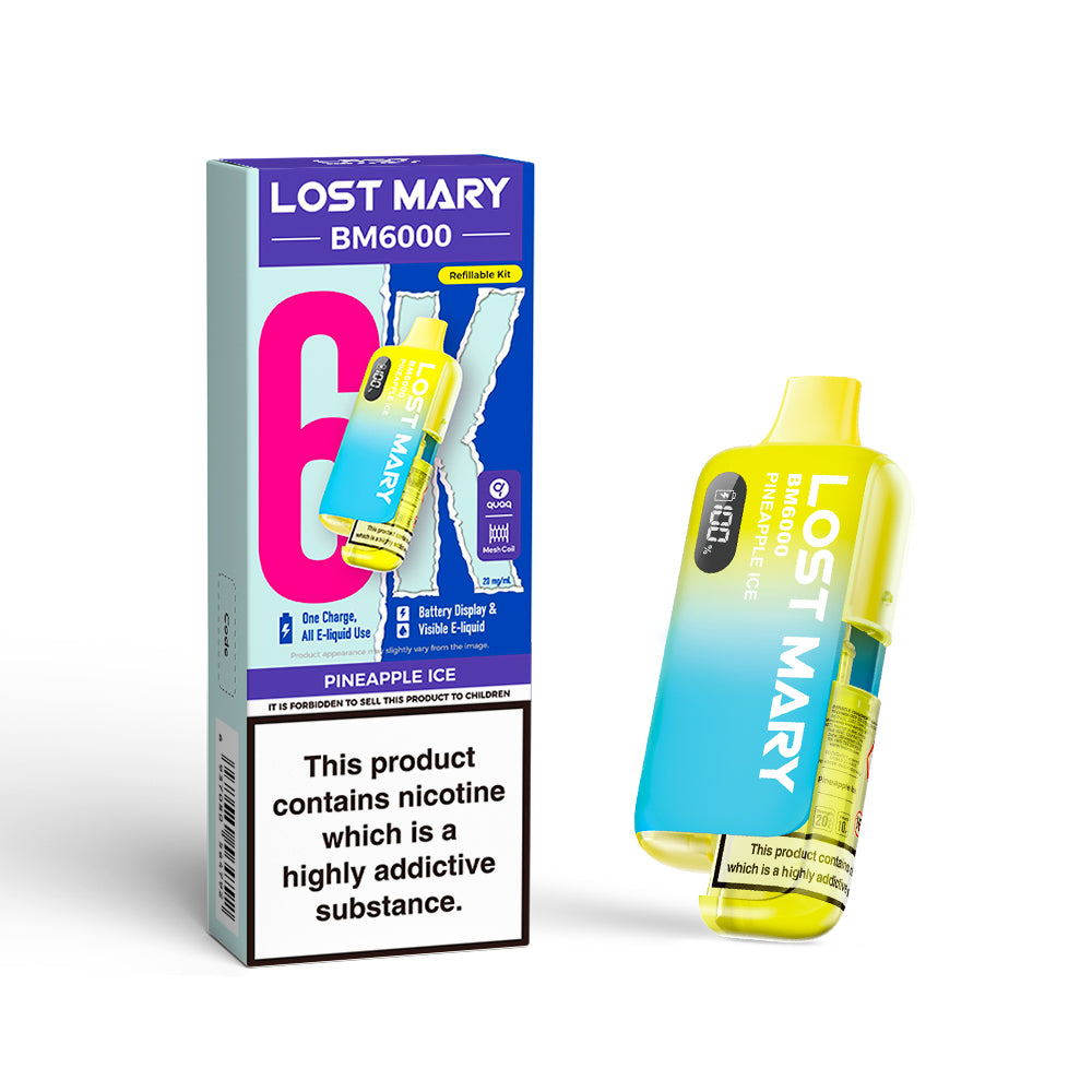 Lost Mary BM6000 Prefilled Pod Kit - Vape Kingz