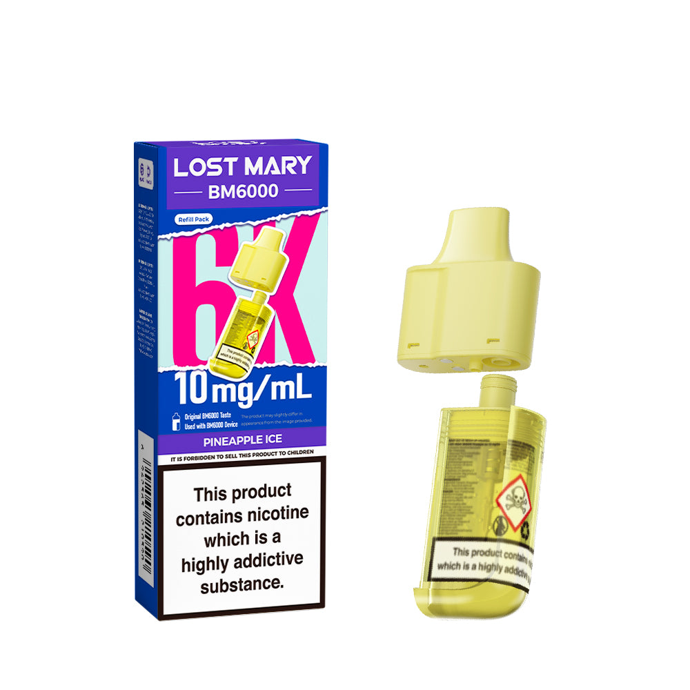 Lost Mary BM6000 Prefilled Pods - Vape Kingz