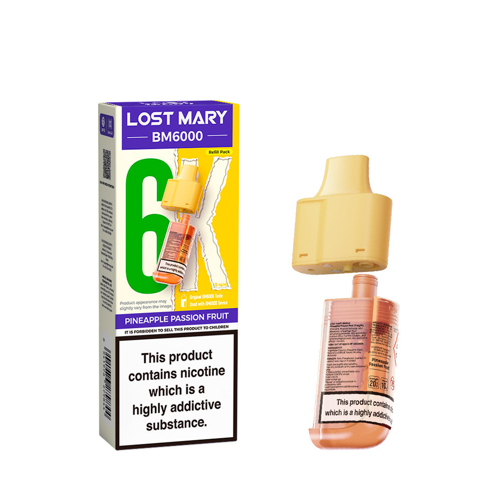 Lost Mary BM6000 Prefilled Pods - Vape Kingz