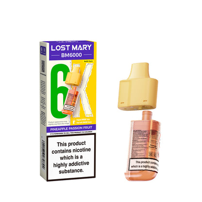 Lost Mary BM6000 Prefilled Pods - Vape Kingz