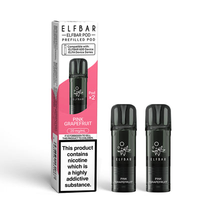 Elf Bar 600 Prefilled Pods 20mg 2 Pack - Vape Kingz