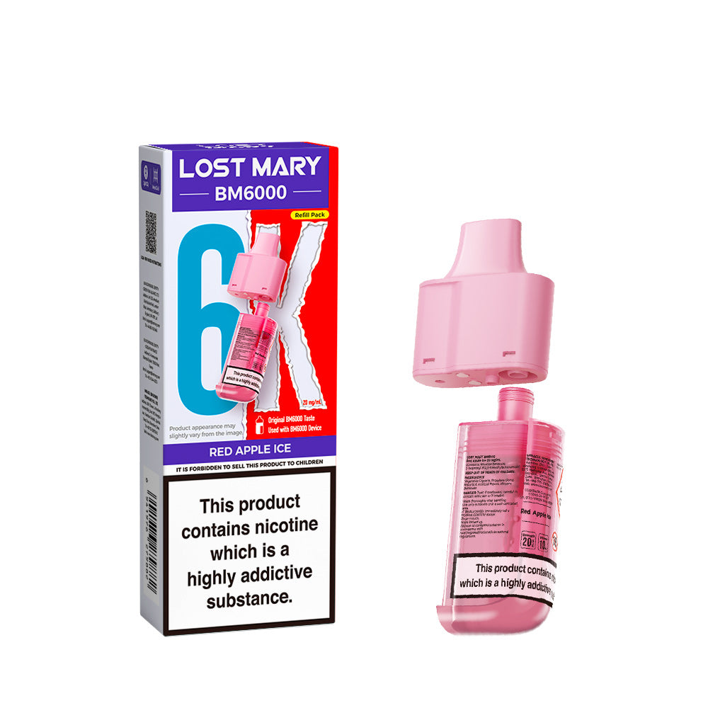 Lost Mary BM6000 Prefilled Pods - Vape Kingz