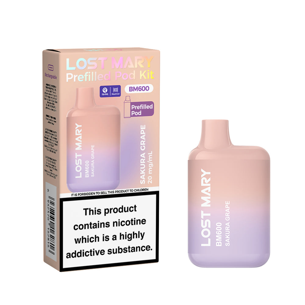 Lost Mary BM600 Prefilled Pod Kit - Vape Kingz