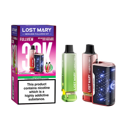 Lost Mary Nera 30K Fullview Prefilled Pod Kit - Vape Kingz