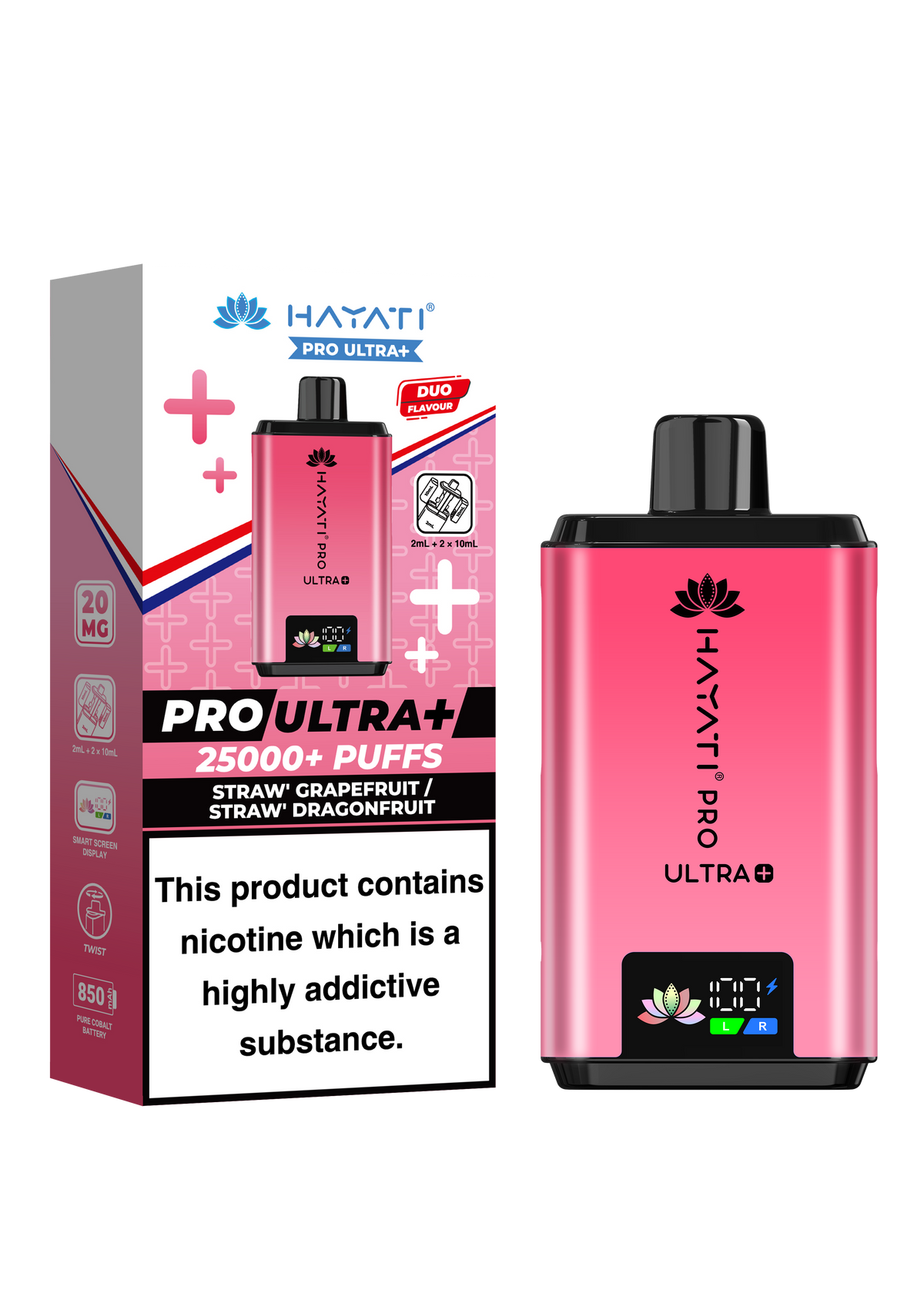 Hayati Pro Ultra+ 25K Prefilled Pod Kit - Vape Kingz