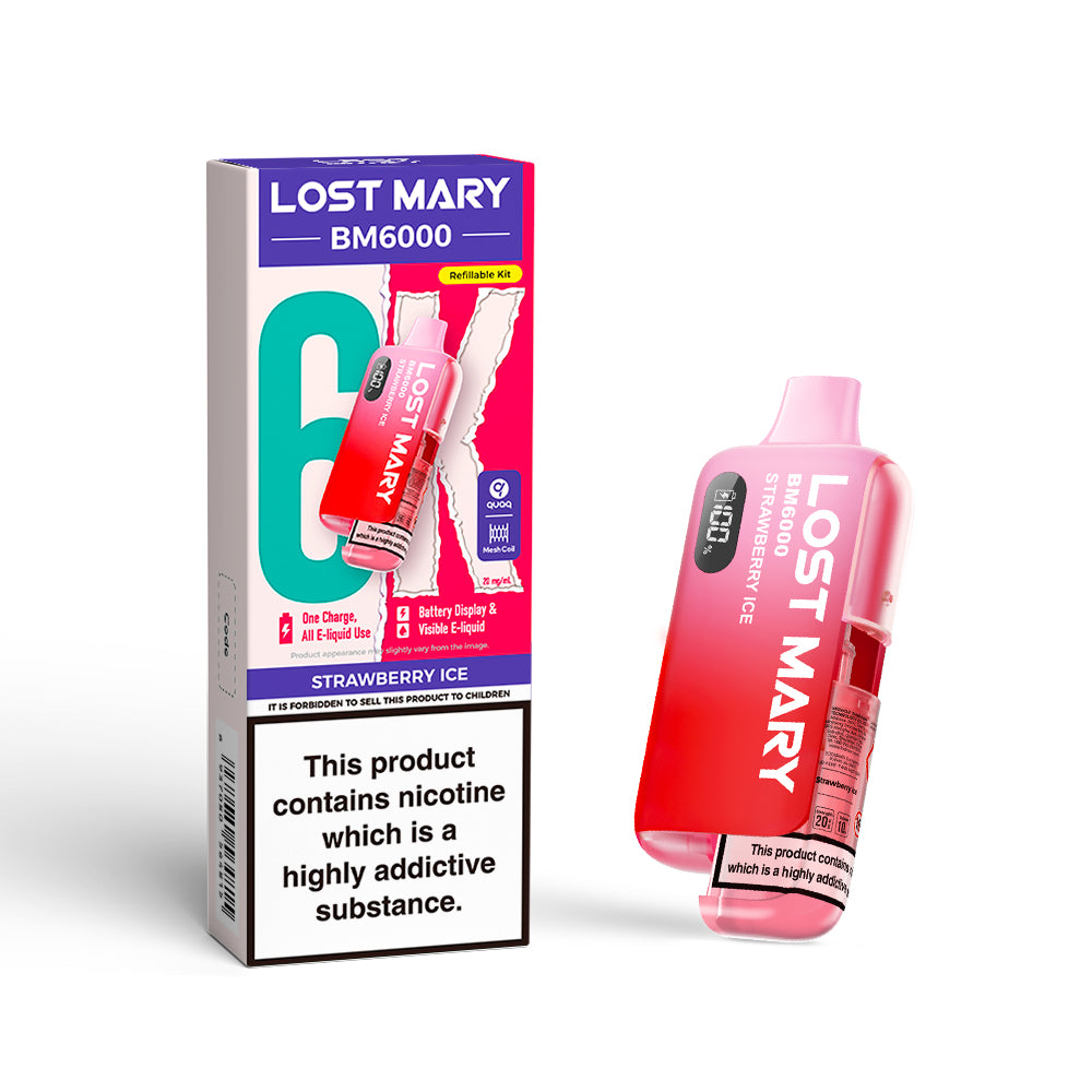 Lost Mary BM6000 Prefilled Pod Kit - Vape Kingz