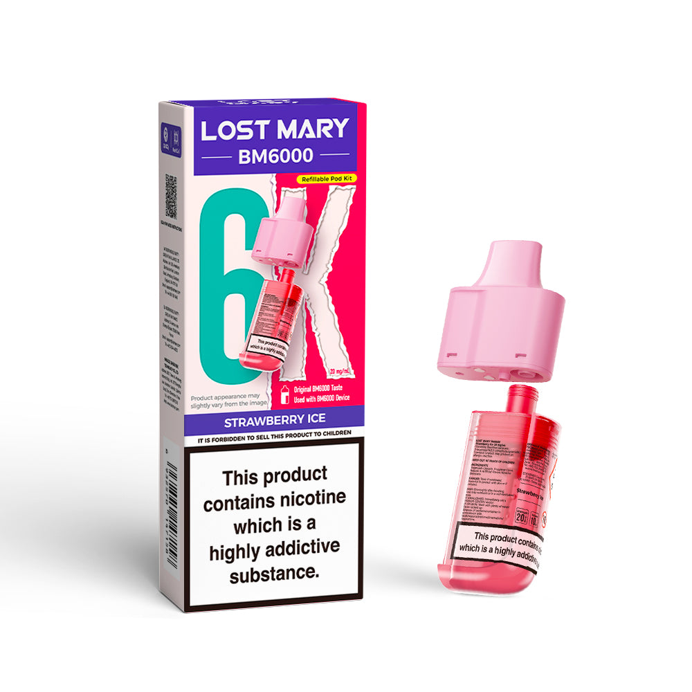 Lost Mary BM6000 Prefilled Pods - Vape Kingz