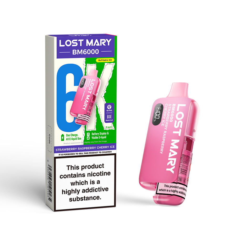 Lost Mary BM6000 Prefilled Pod Kit - Vape Kingz