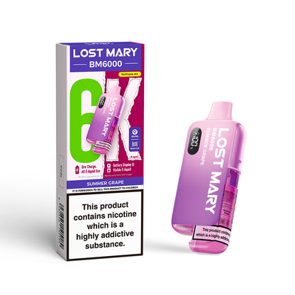 Lost Mary BM6000 Prefilled Pod Kit - Vape Kingz