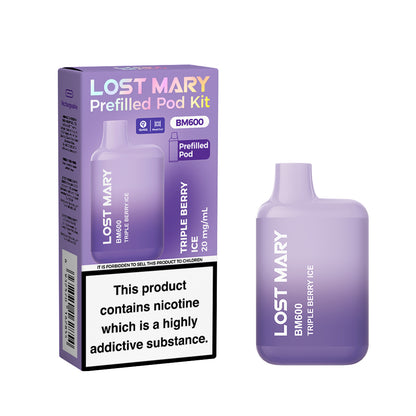 Lost Mary BM600 Prefilled Pod Kit - Vape Kingz