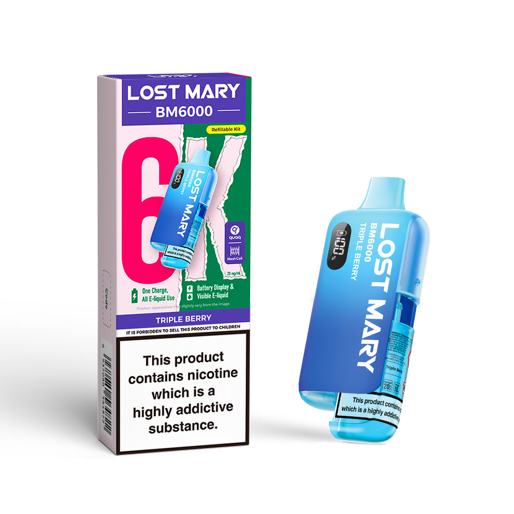 Lost Mary BM6000 Prefilled Pod Kit - Vape Kingz