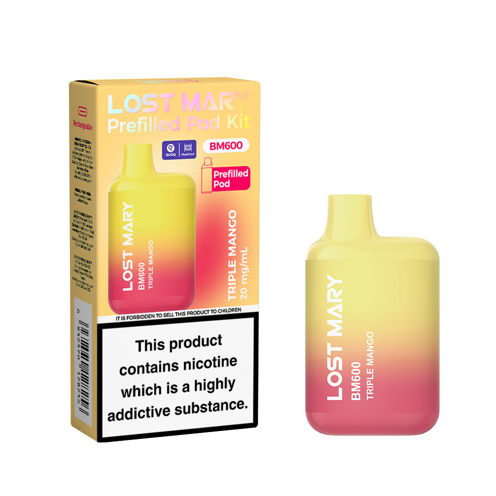 Lost Mary BM600 Prefilled Pod Kit - Vape Kingz