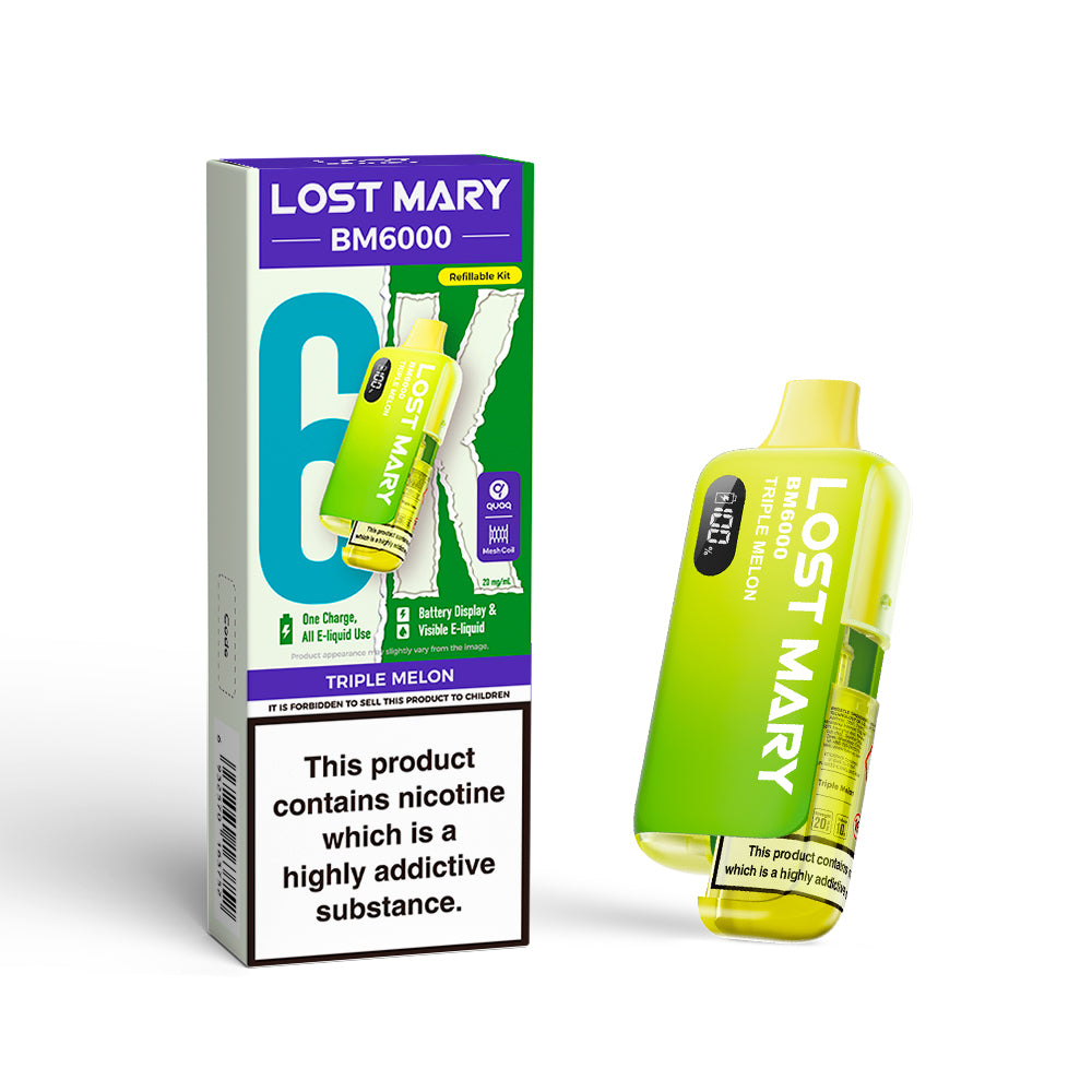 Lost Mary BM6000 Prefilled Pod Kit - Vape Kingz