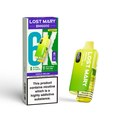 Lost Mary BM6000 Prefilled Pod Kit - Vape Kingz