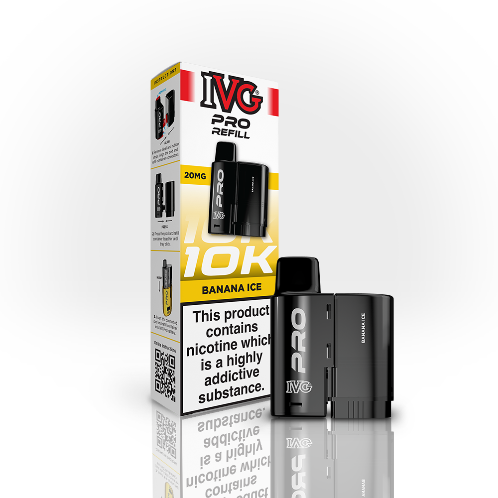 IVG Pro 12 20mg Prefilled Pods - Vape Kingz