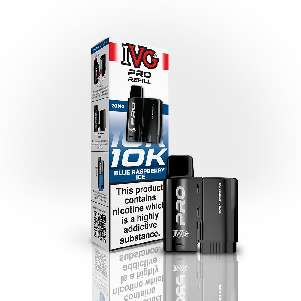 IVG Pro 12 20mg Prefilled Pods - Vape Kingz