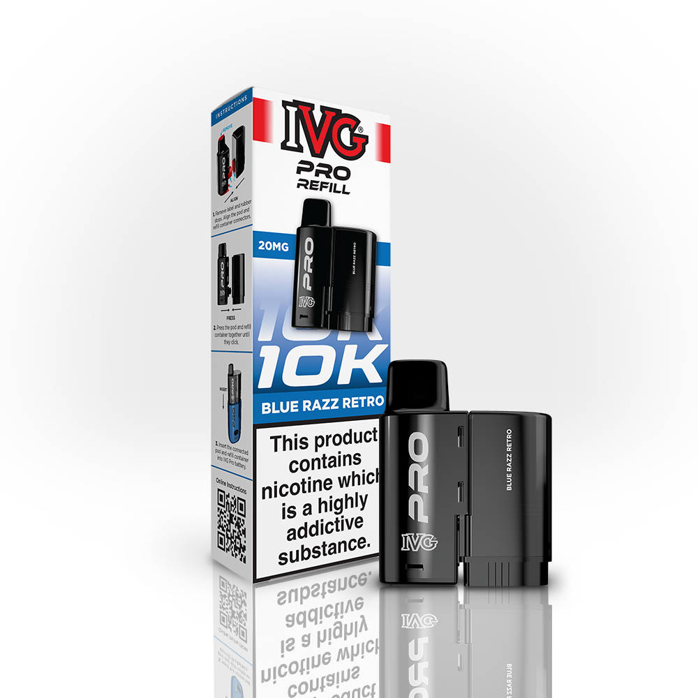 IVG Pro 12 20mg Prefilled Pods - Vape Kingz