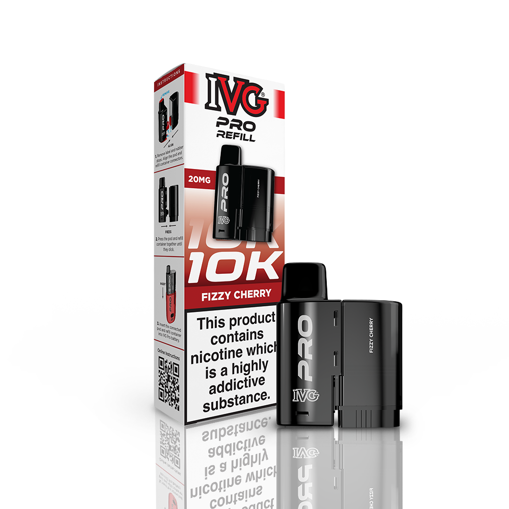 IVG Pro 12 20mg Prefilled Pods - Vape Kingz