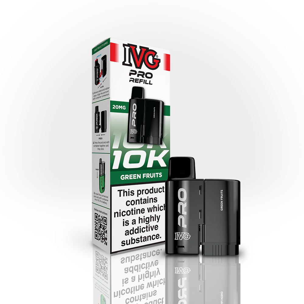 IVG Pro 12 20mg Prefilled Pods - Vape Kingz