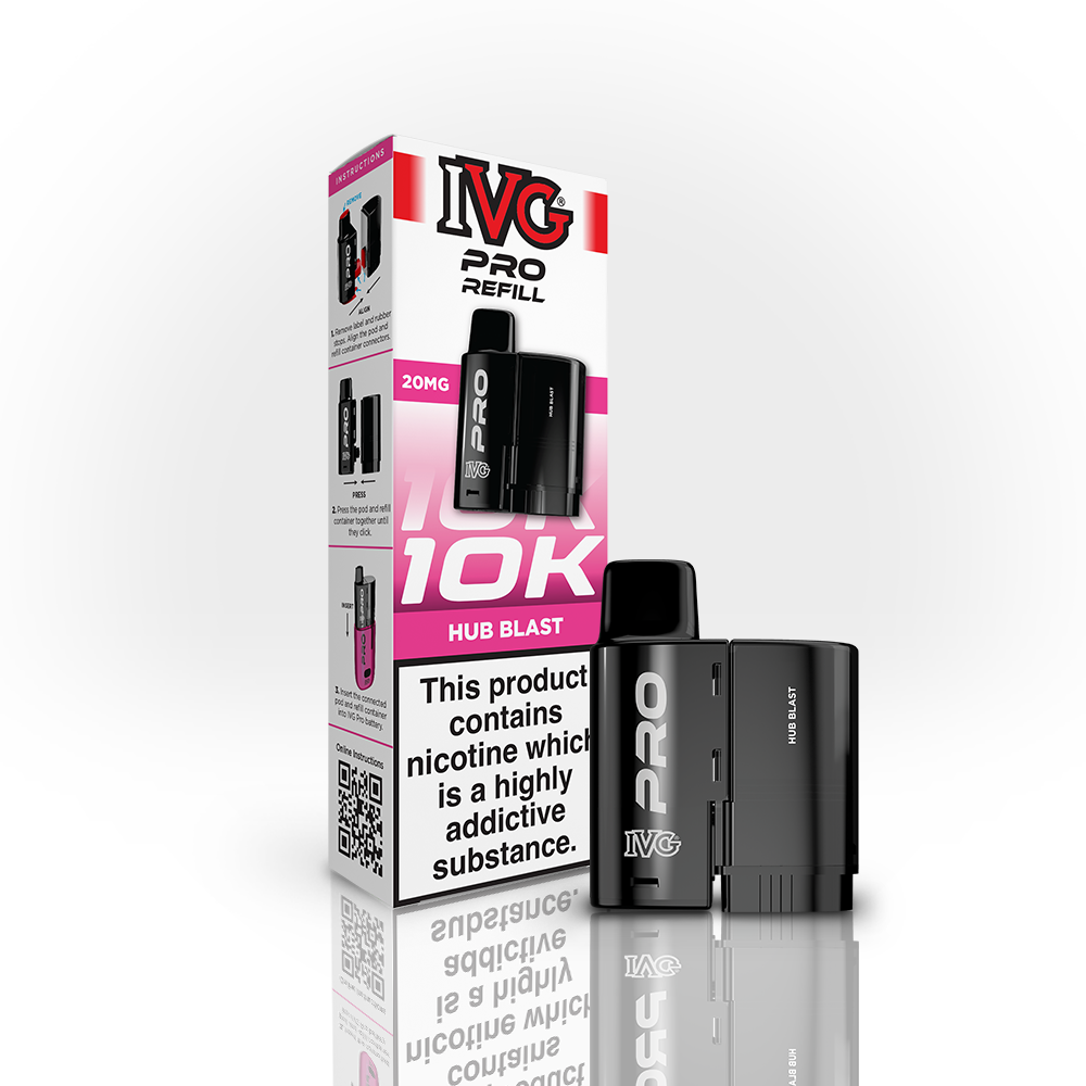 IVG Pro 12 20mg Prefilled Pods - Vape Kingz