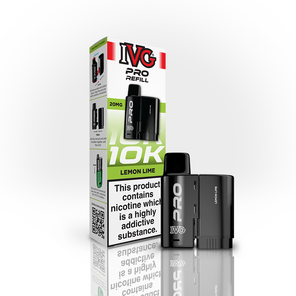 IVG Pro 12 20mg Prefilled Pods - Vape Kingz