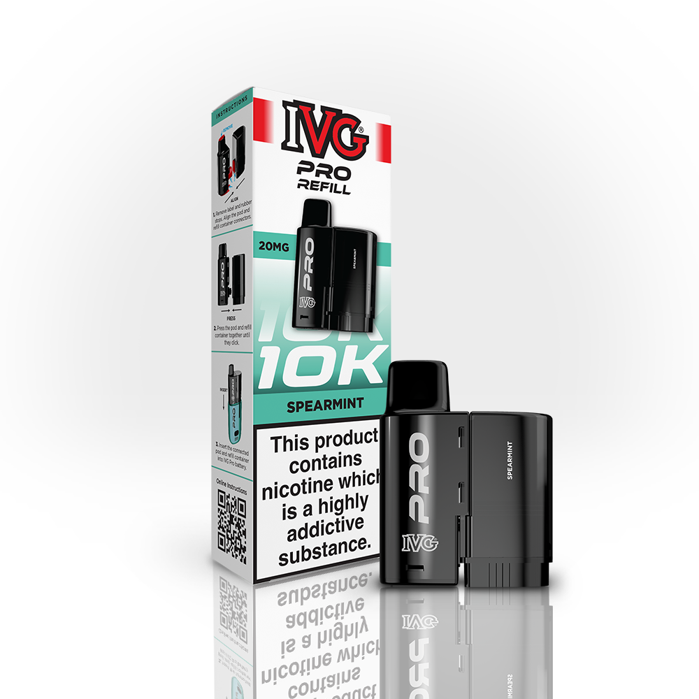 IVG Pro 12 20mg Prefilled Pods - Vape Kingz