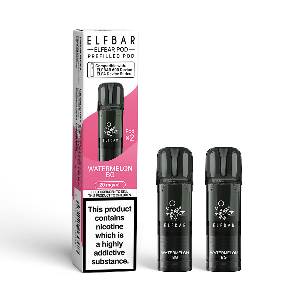 Elf Bar 600 Prefilled Pods 20mg 2 Pack - Vape Kingz