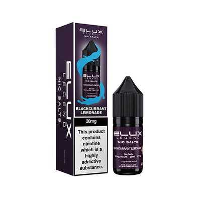 Blackcurrant Lemonade Nic Salt E-Liquid by Elux Legend