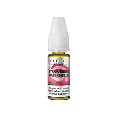 Strawberry Watermelon Nic Salt E-Liquid by Elf Bar Elfliq - Vape Kingz