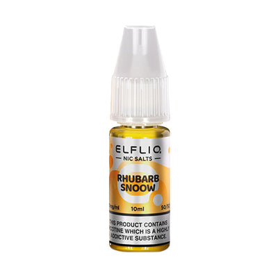 Rhubarb Snoow Nic Salt E-Liquid by Elf Bar Elfliq