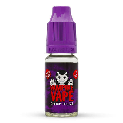 Cherry Breeze E-Liquid by Vampire Vape - Vape Kingz